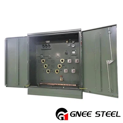 50 kVA Трифазен трансформатор на подложката